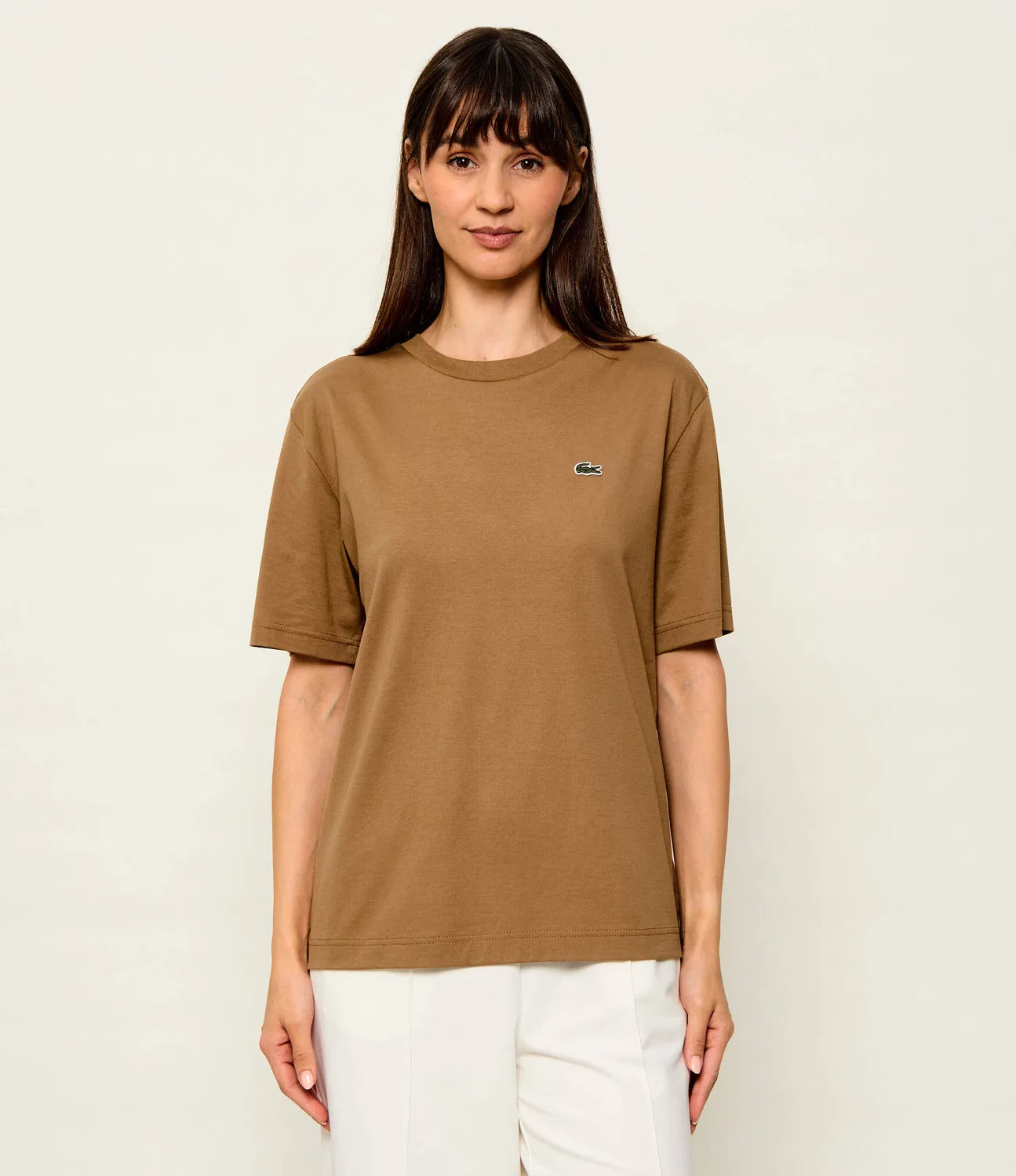 Футболка свободного кроя Lacoste, Marrone