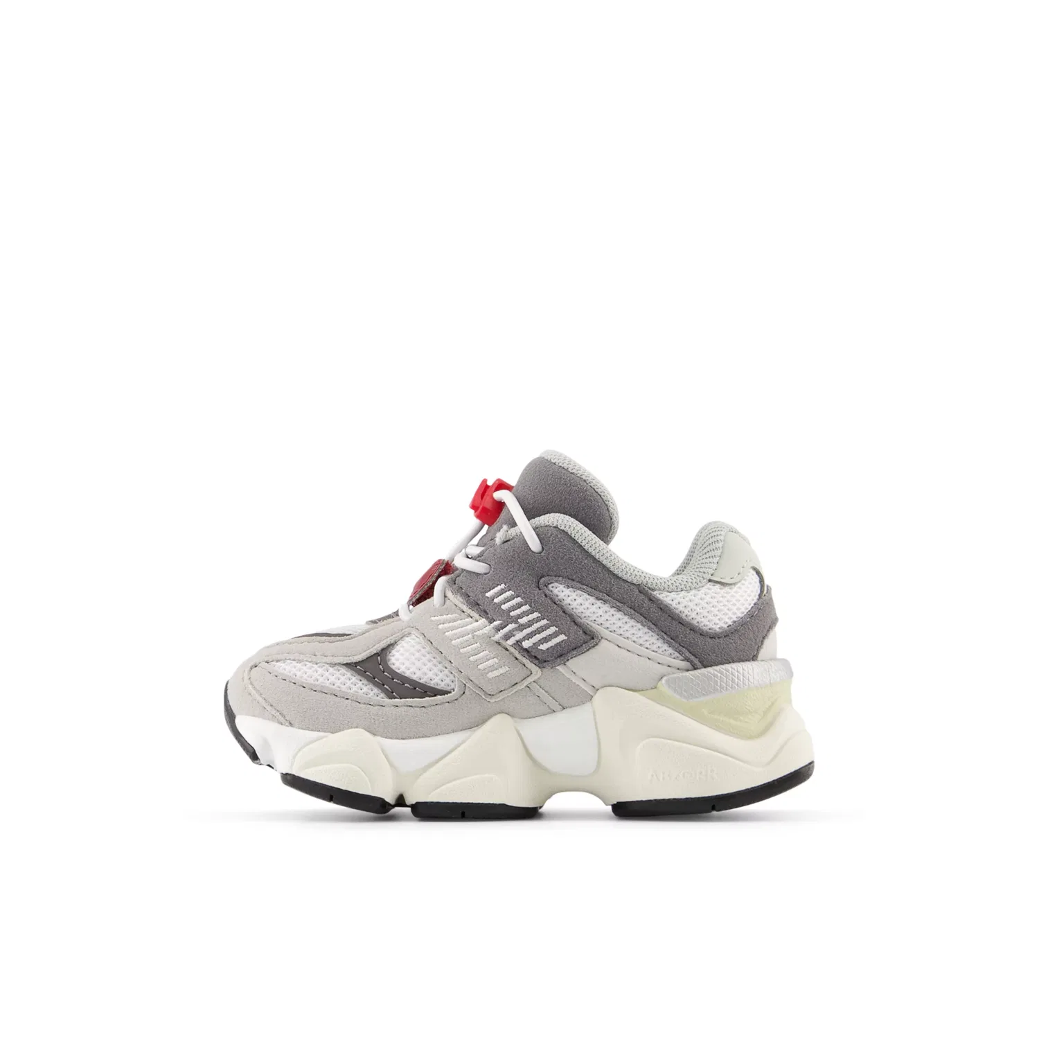 Детские кроссовки с эластичной шнуровкой 9060 New Balance, Raincloud With Castlerock — фото 3