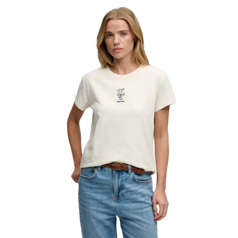 Женская футболка с коротким рукавом Heritage Nautical Motif Superdry, White