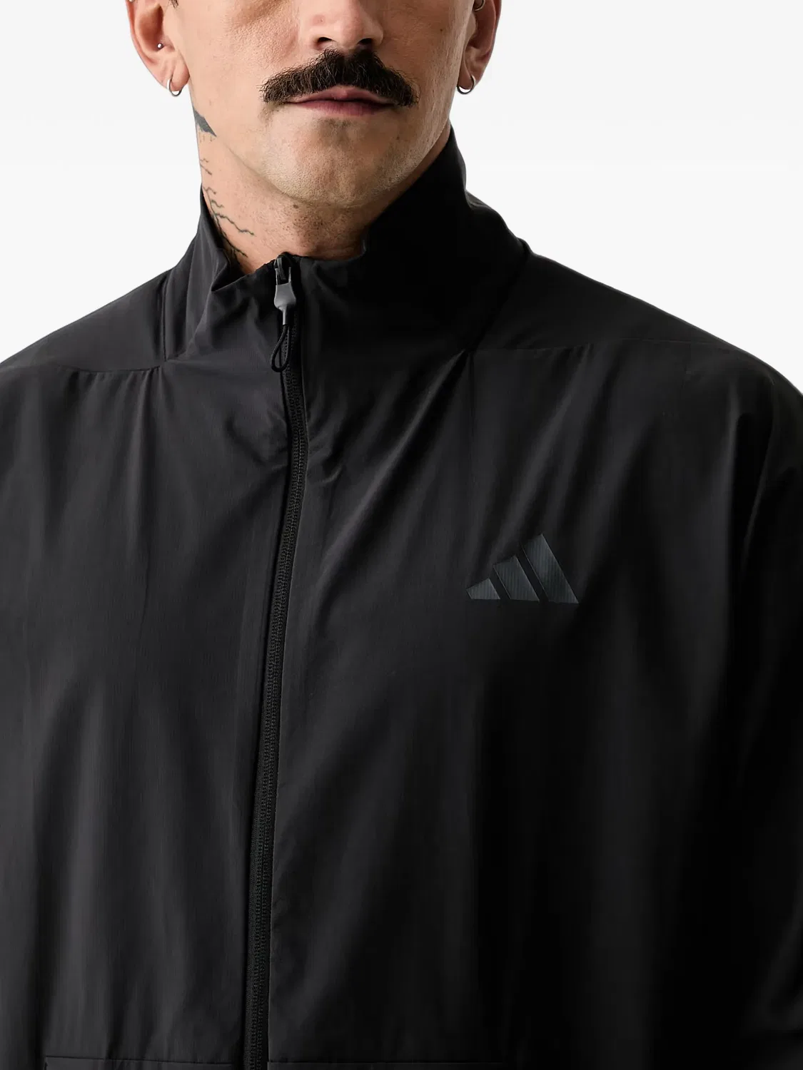 Спортивная куртка Z.N.E. на молнии Adidas, черный — фото 3