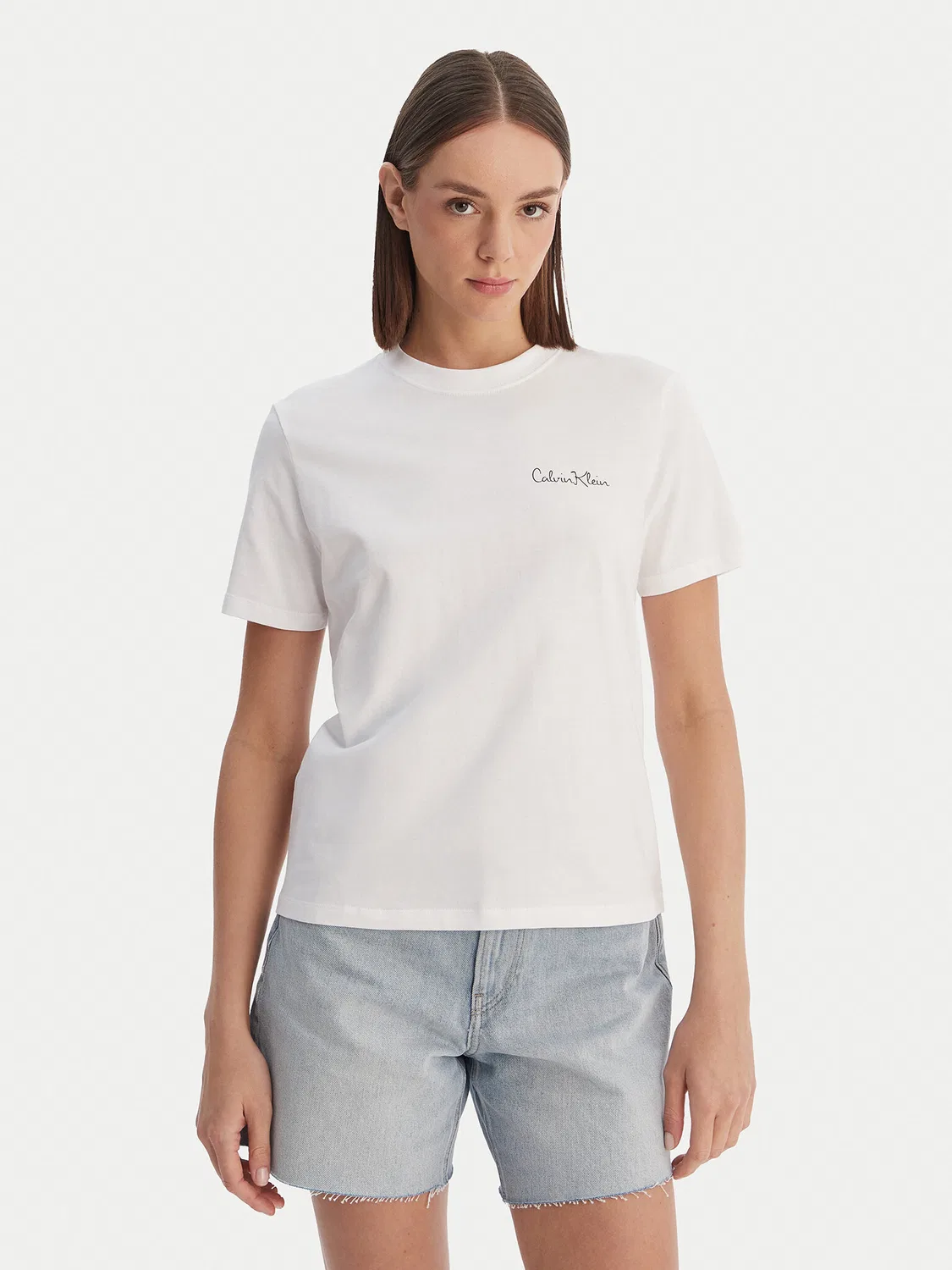 Женская футболка классического кроя Yaa Calvin Klein, белый