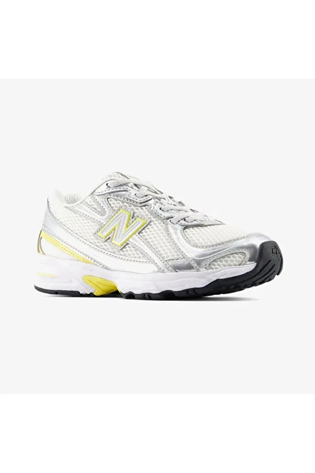 Детские спортивные кроссовки для девочек серые New Balance, Gray — фото 2