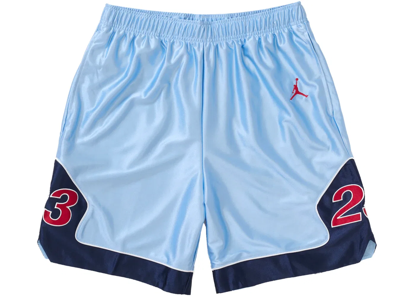 Мужские шорты с принтом Supreme Jordan Warm Up Short, Light Blue