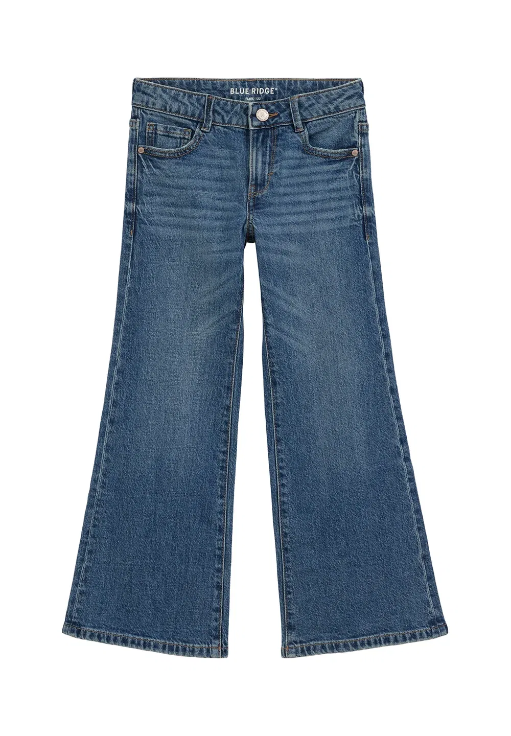 Blue Ridge - расклешенные джинсы We Fashion, Dark Blue