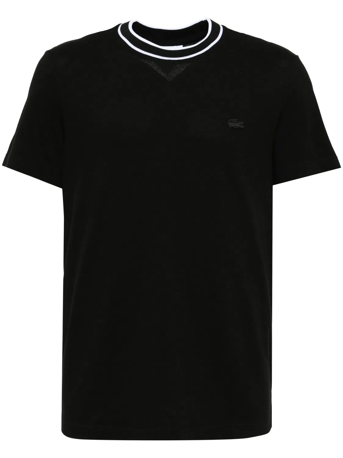 Футболка с коротким рукавом Stretch Piqué Lacoste, черный