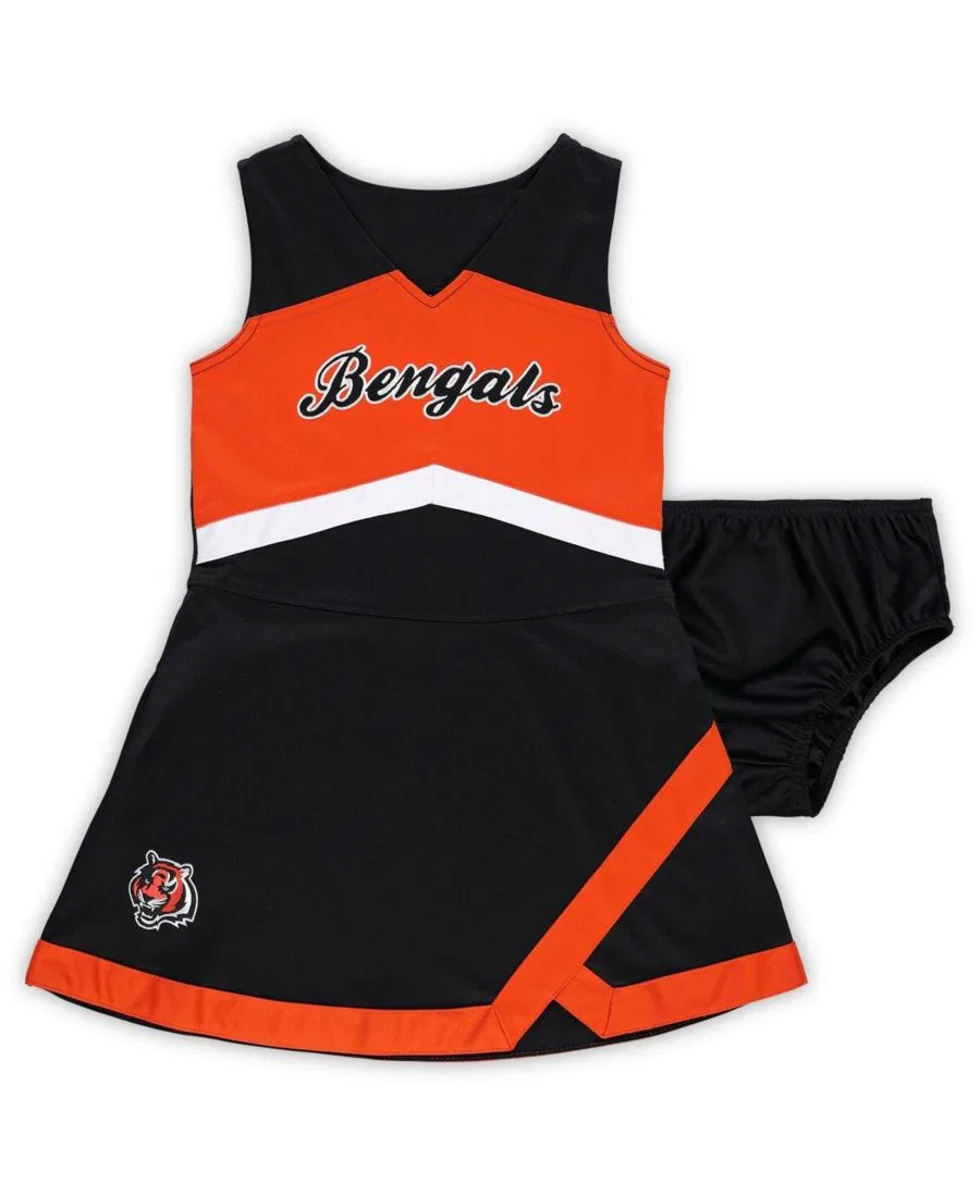 Комплект из платья и шорт-блумерс Cincinnati Bengals Outerstuff, Black