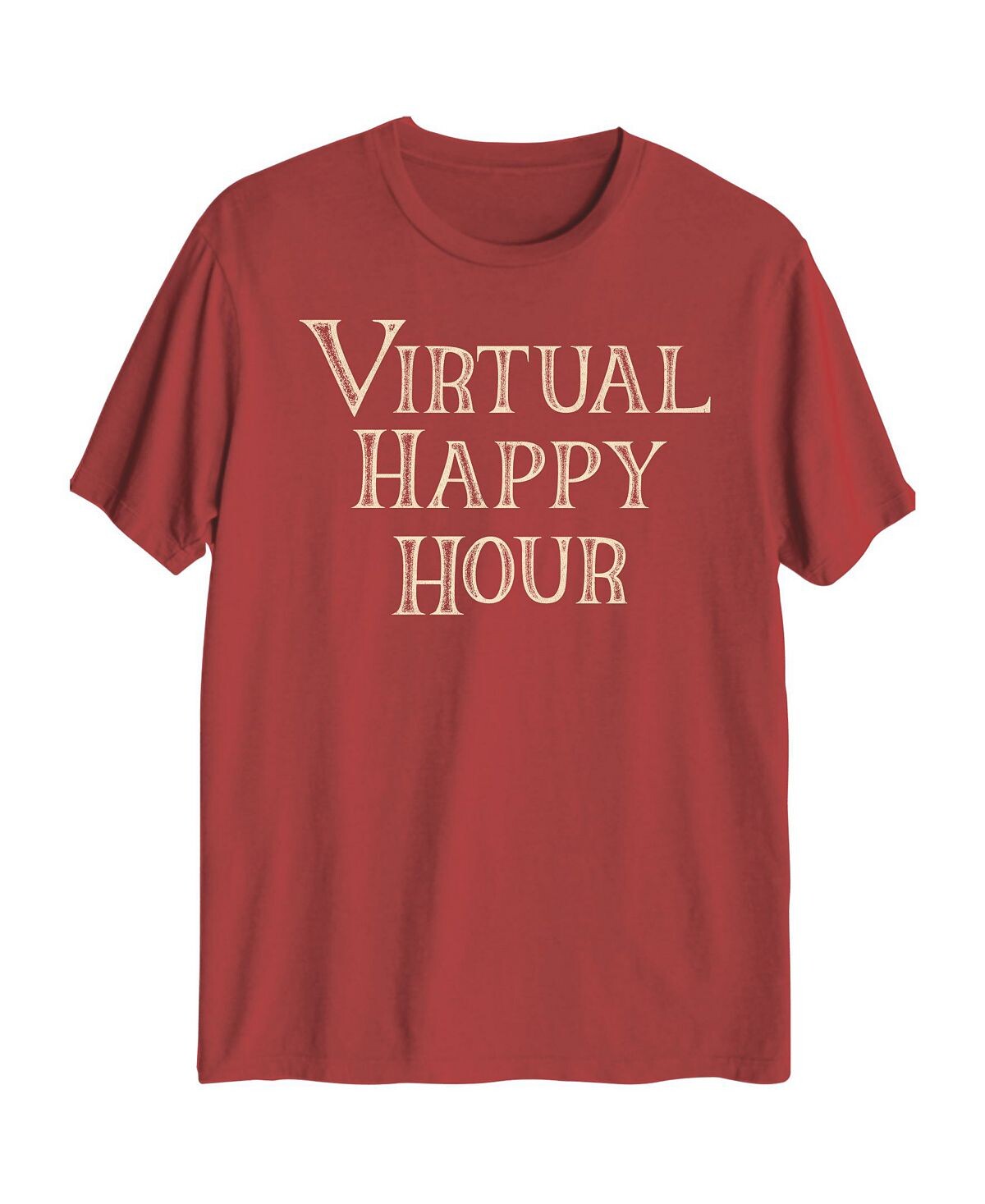 

Мужская футболка с графикой virtual happy hour hybrid AIRWAVES, красный