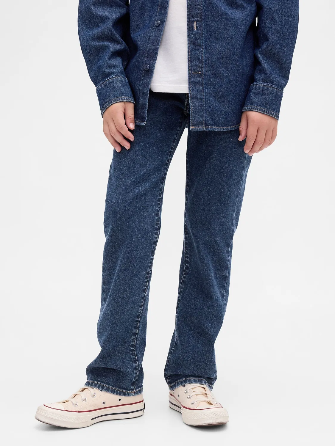 Джинсы прямого кроя Gap Medium Wash для мальчиков
