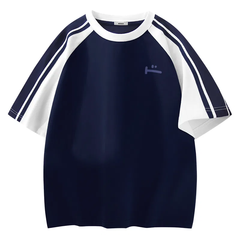 Футболка детская с принтом MINISO, Navy Blue
