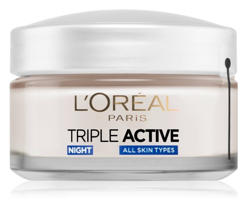 

Увлажняющий ночной крем для всех типов кожи L’Oréal Paris Triple Active Night