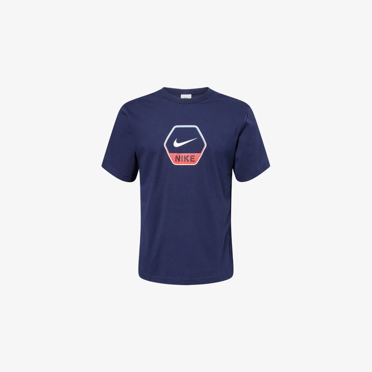 Хлопковая футболка с круглым вырезом и логотипом Nike