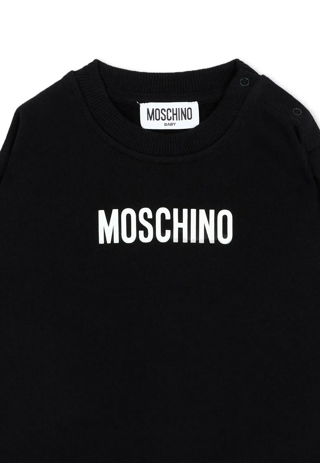 Толстовка Felpa унисекс Moschino, Black — фото 3
