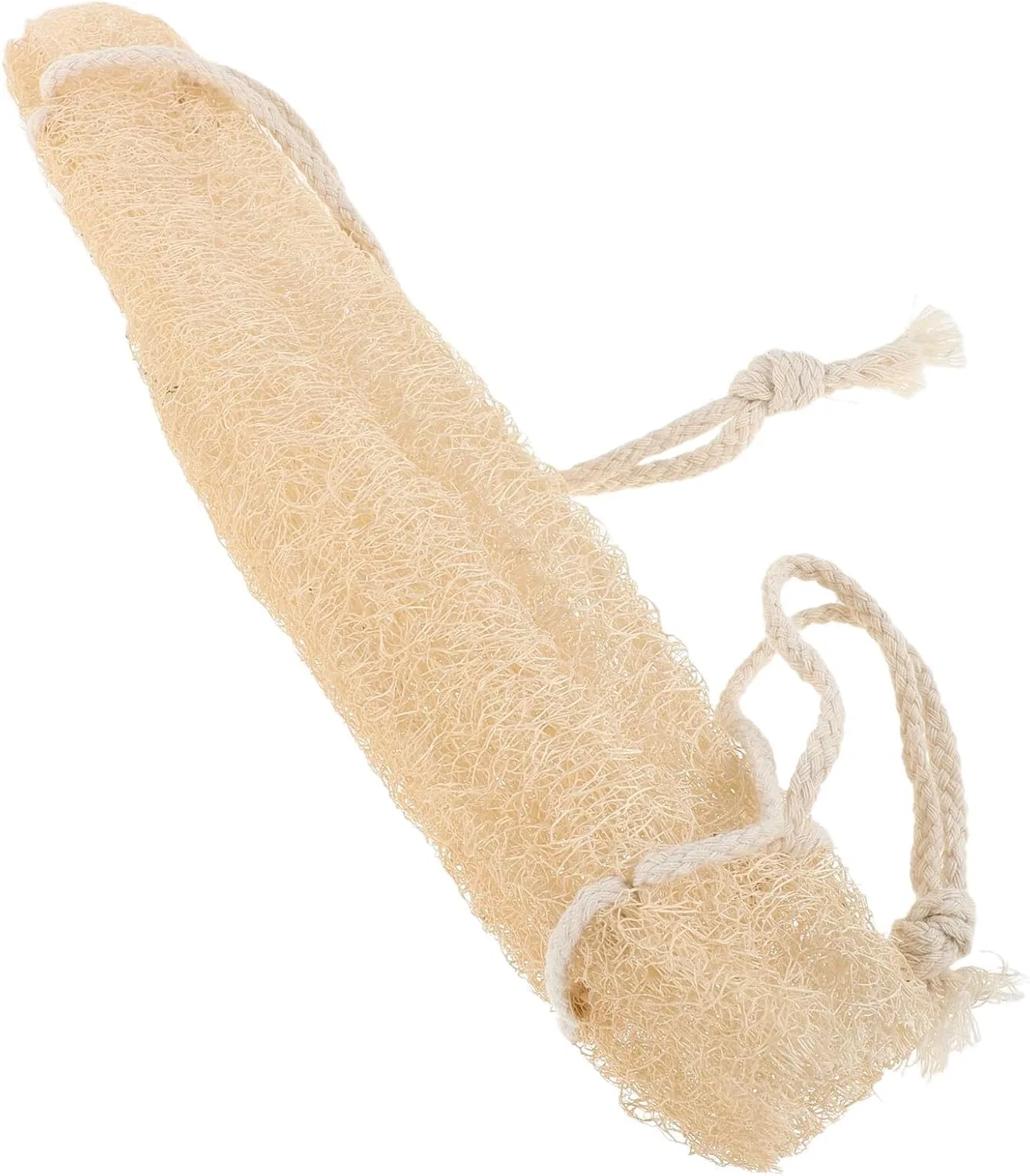 Скраб для тела Люффа с длинной ручкой OATIPHO, 27 г, Beige