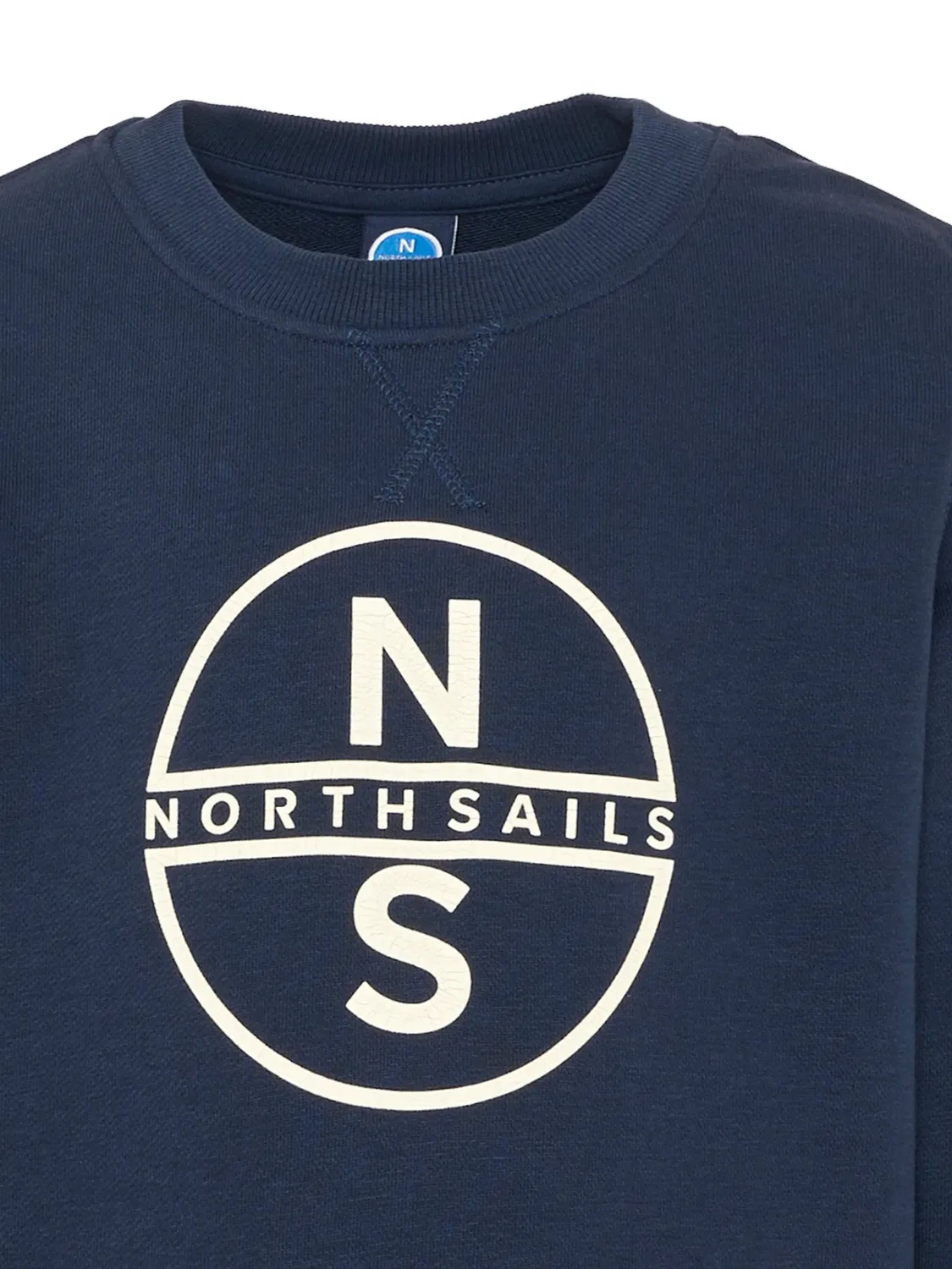 North Sails Свитшот с логотипом синий — фото 4