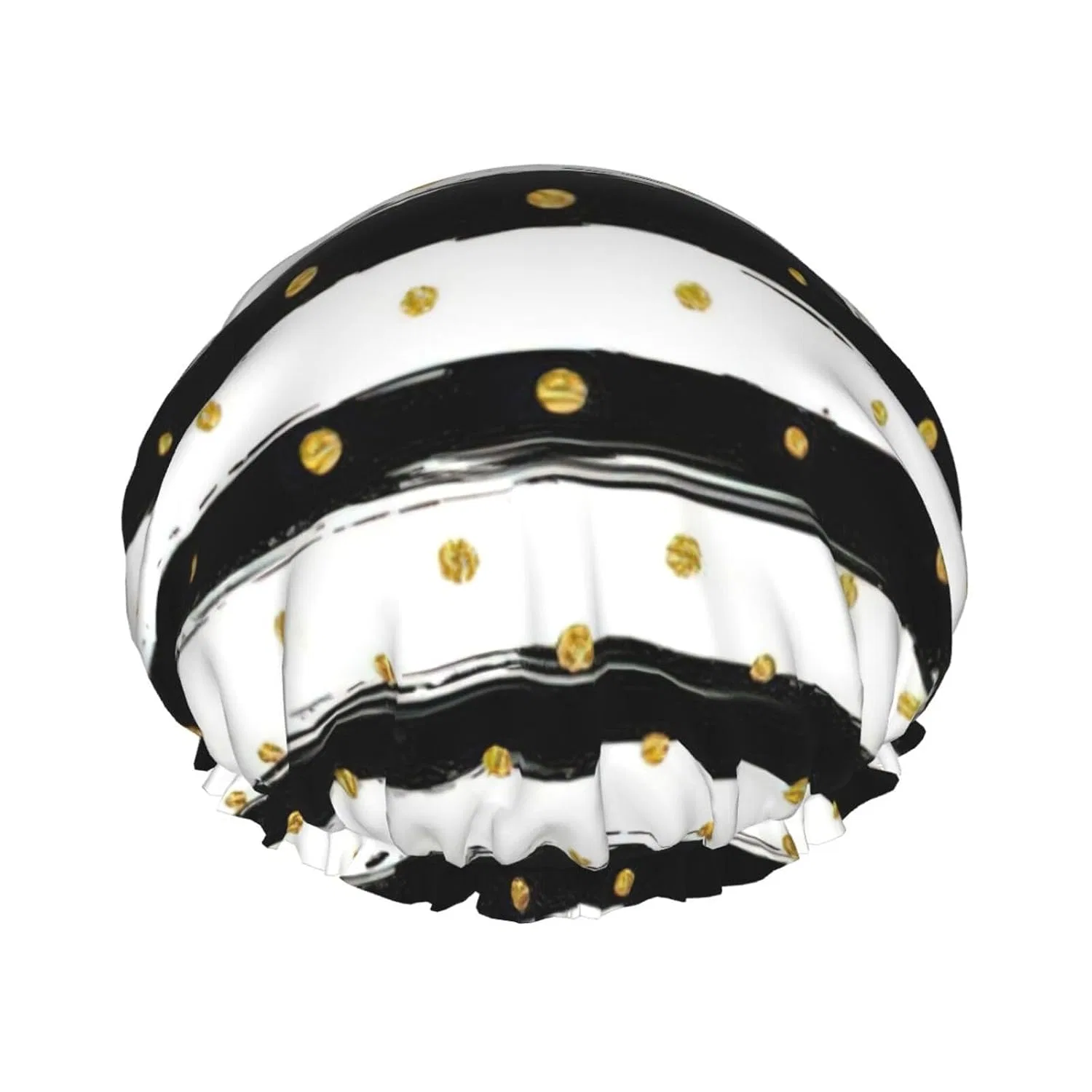 Двойная водонепроницаемая шапочка для душа HLBSDM, One Size, As Pic