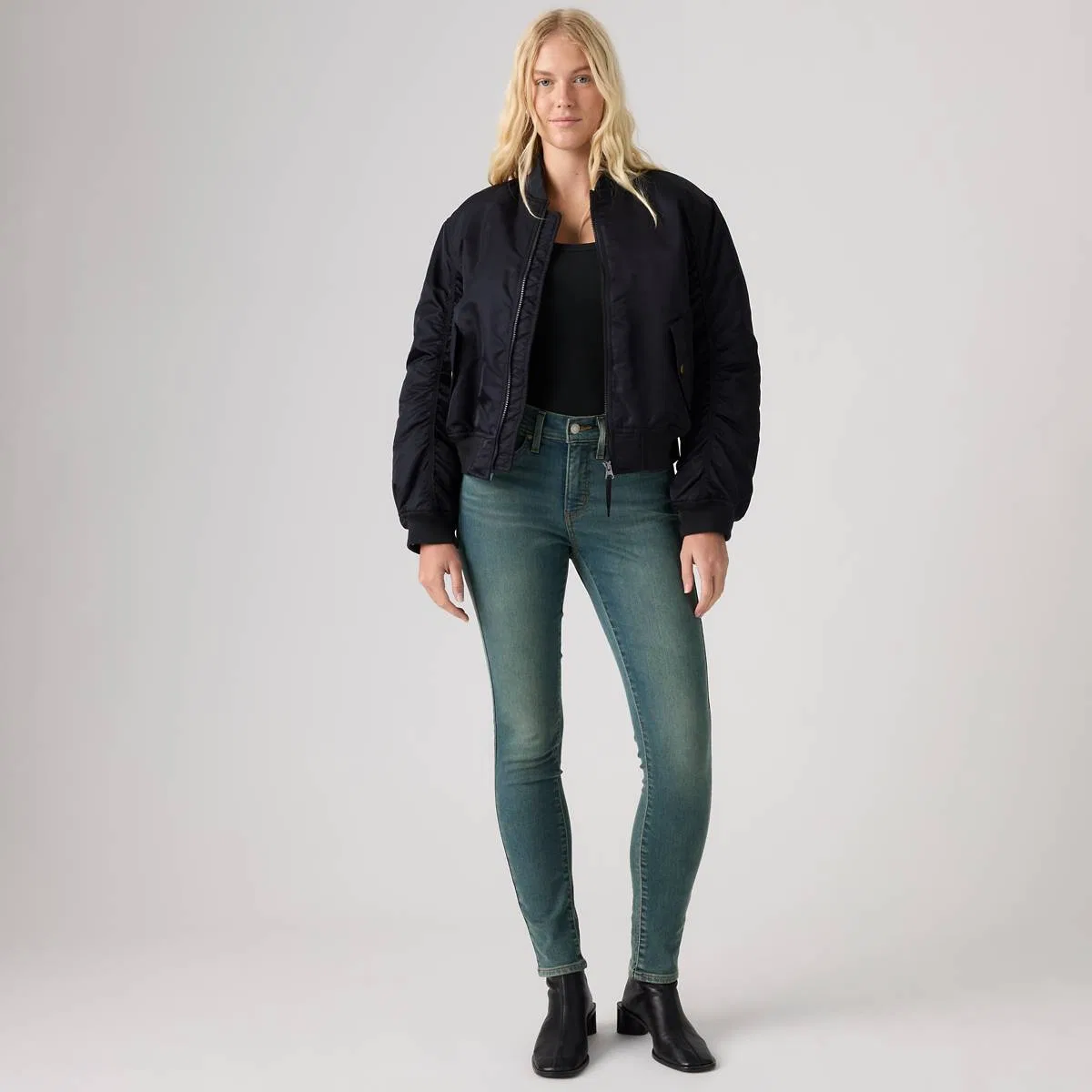 облегающие женские джинсы 311 Levi's, Tree Time - Medium Wash