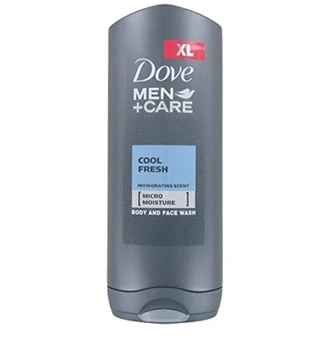 Гель для душа, 3 шт, Dove, Care Cool Fresh, 400 мл