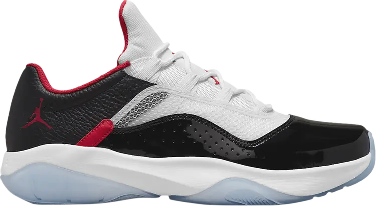 

Кроссовки Air Jordan 11 CMFT Low White Black University Red, белый