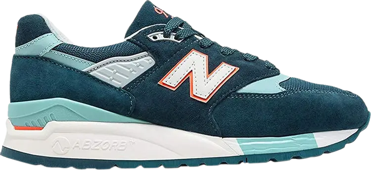 

Кроссовки New Balance Wmns 998 Made In USA 'Tornado Storm Blue', синий