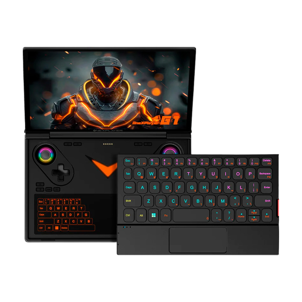 

Игровая консоль OneXPlayer G1 Mini, 32Гб/1Тб, Ryzen AI 9 HX 370, чёрный