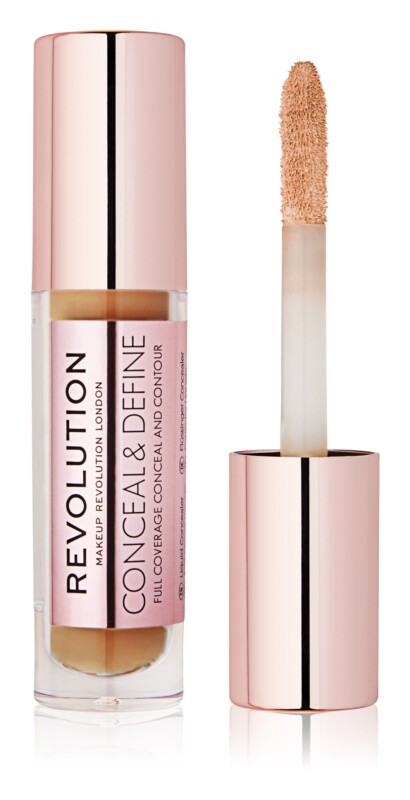 

Жидкий корректор Makeup Revolution Conceal & Define, оттенок C12 4 г