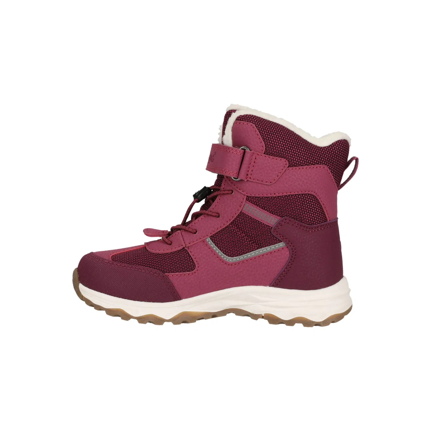 Детские зимние ботинки водонепроницаемые BALFUL KIDS BOOT WP V2 ZIGZAG, Dark Purple — фото 2