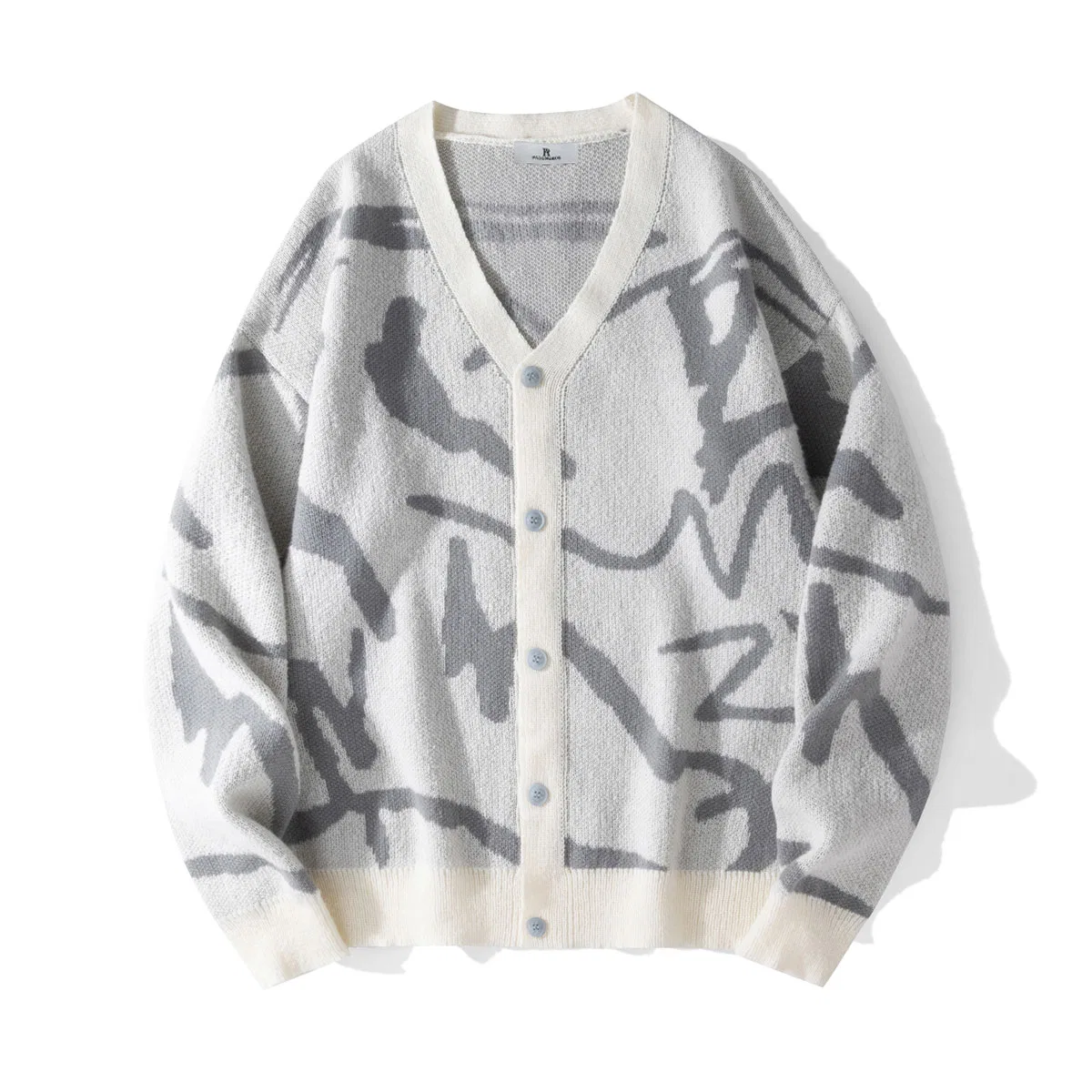 Детский свитер без воротника с длинным рукавом Light Gray PAL ONGACO, Light Gray