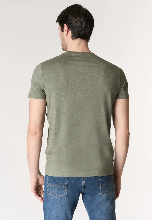 Футболка джерси Basic t-shirt U.S. Polo Assn., Verde, зеленый — фото 3