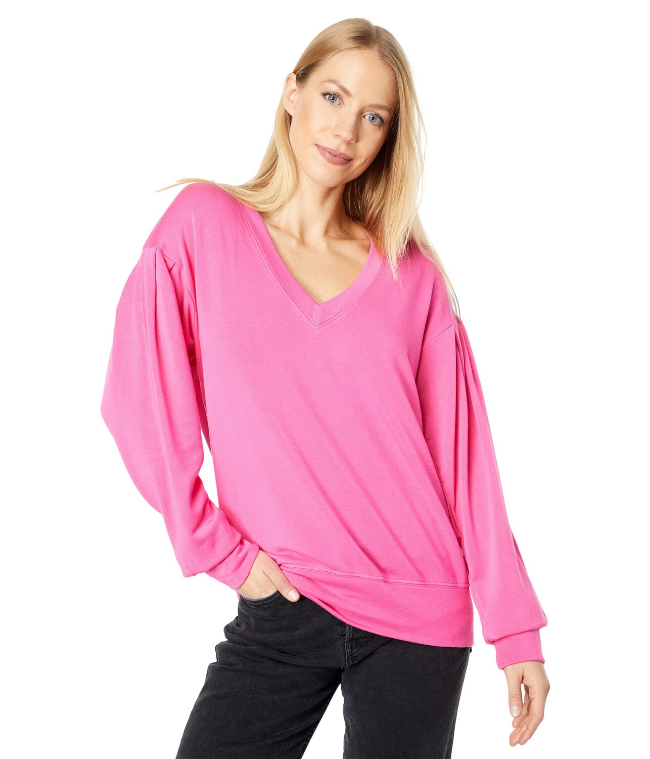

Толстовка SUNDRY, Pleated Sleeve Sweatshirt