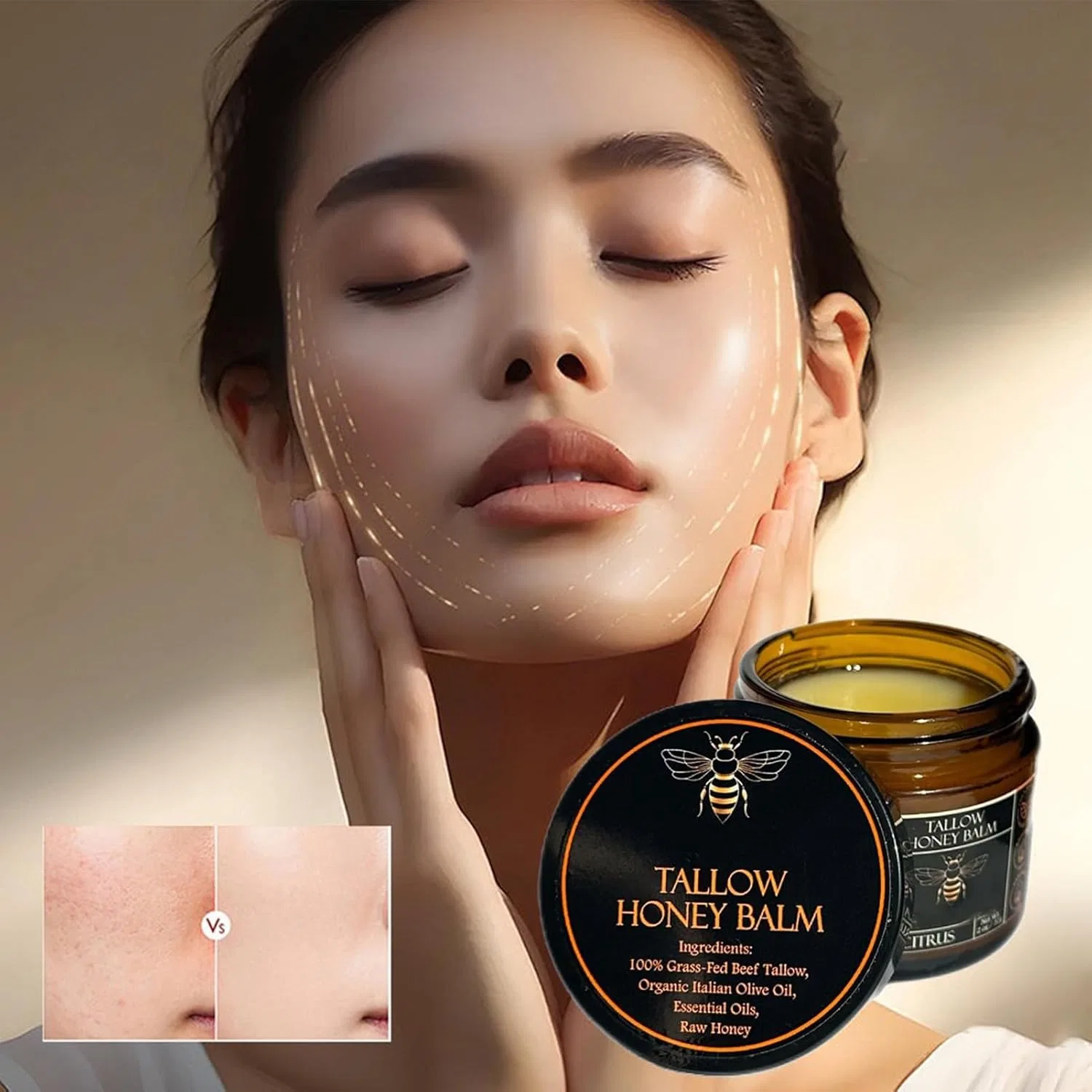 Бальзам для тела Whipped Tallow Honey Balm, 110 г Generisch — фото 4