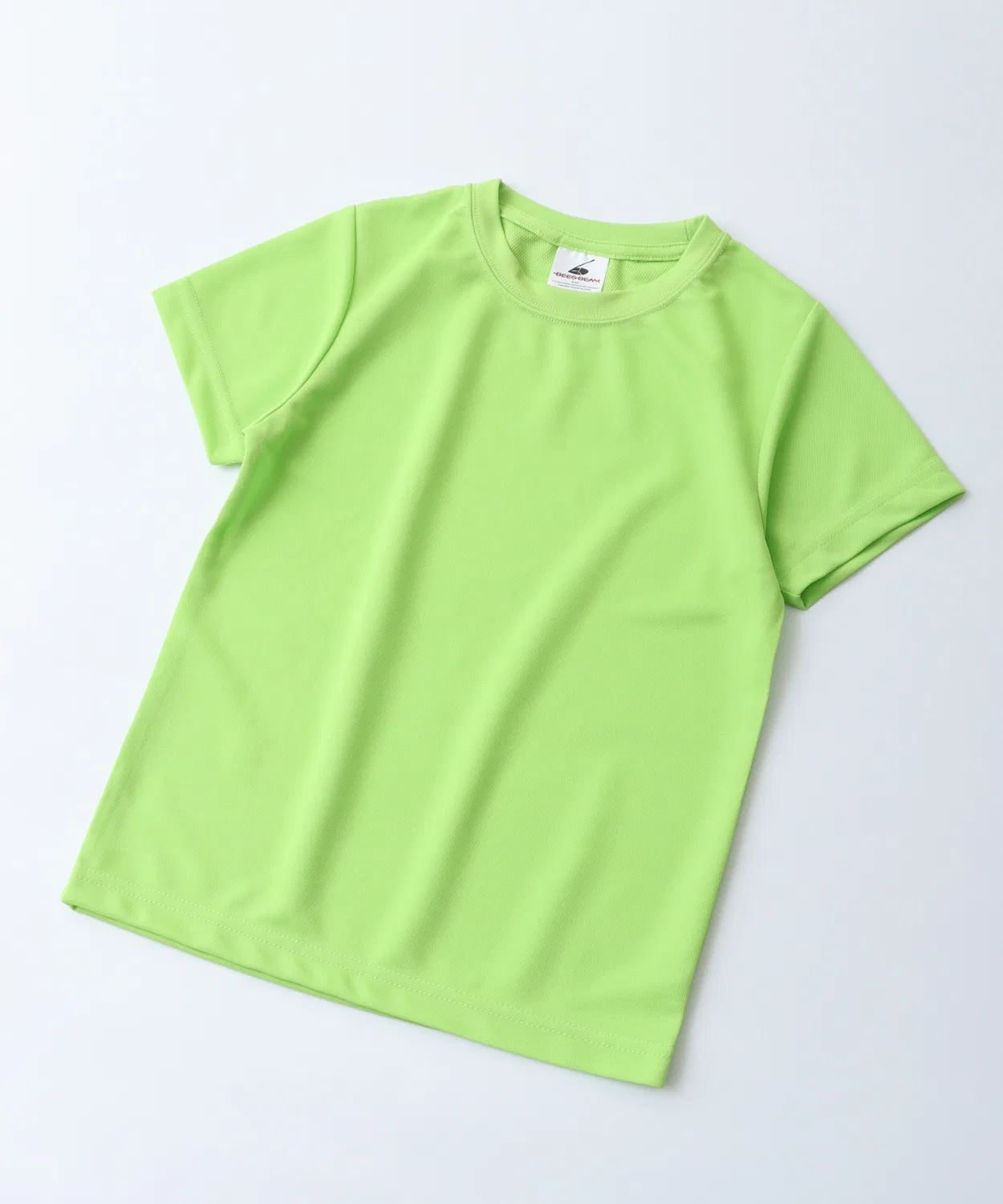 Детская футболка с коротким рукавом Fiber Dry T-shirt BEES BEAM, Lime