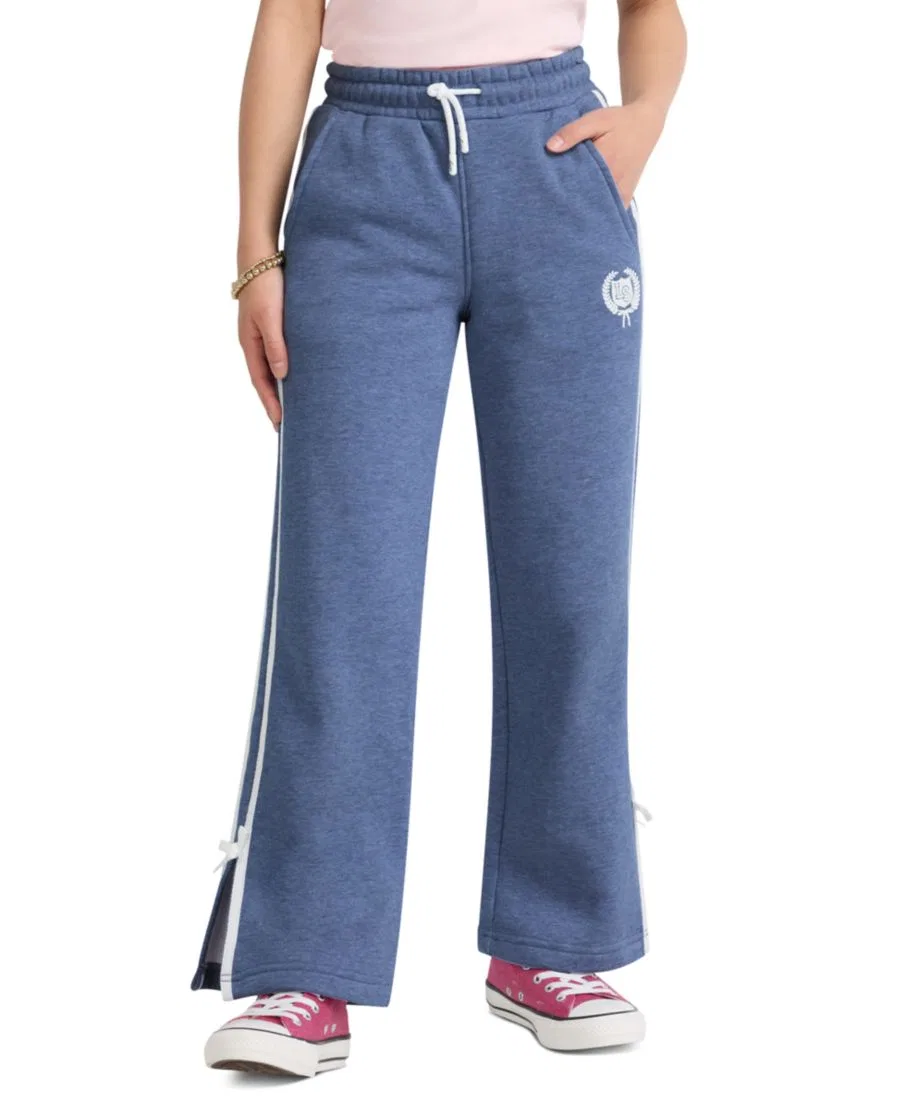 Штаны широкие из трикотажа с эластичным поясом Levi's, Bijou Blue Heather