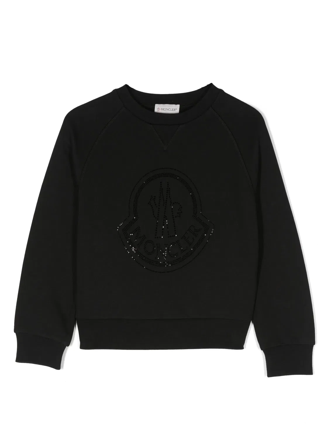 Худи с логотипом из хлопка MONCLER GENIUS, черный