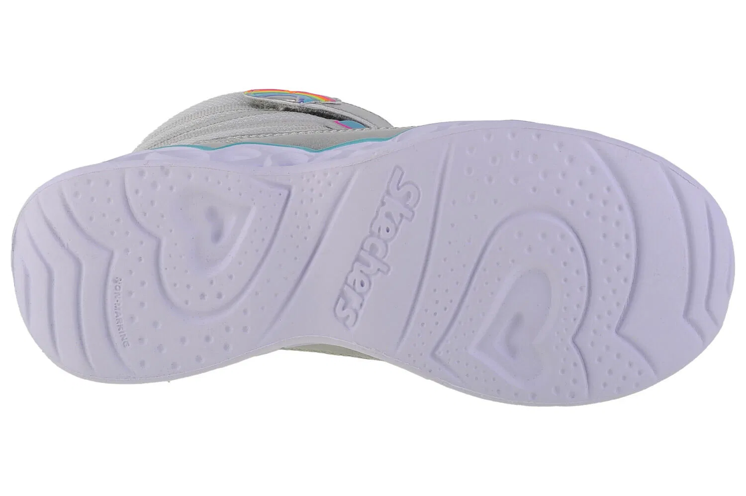 Детские зимние ботинки Sweetheart Lights Skechers, Silver — фото 4