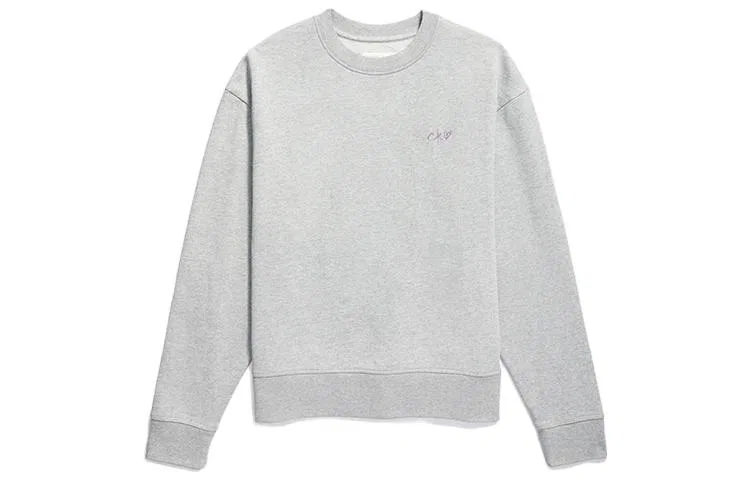 Женский свитшот с круглым вырезом Coconut Gray Calvin Klein