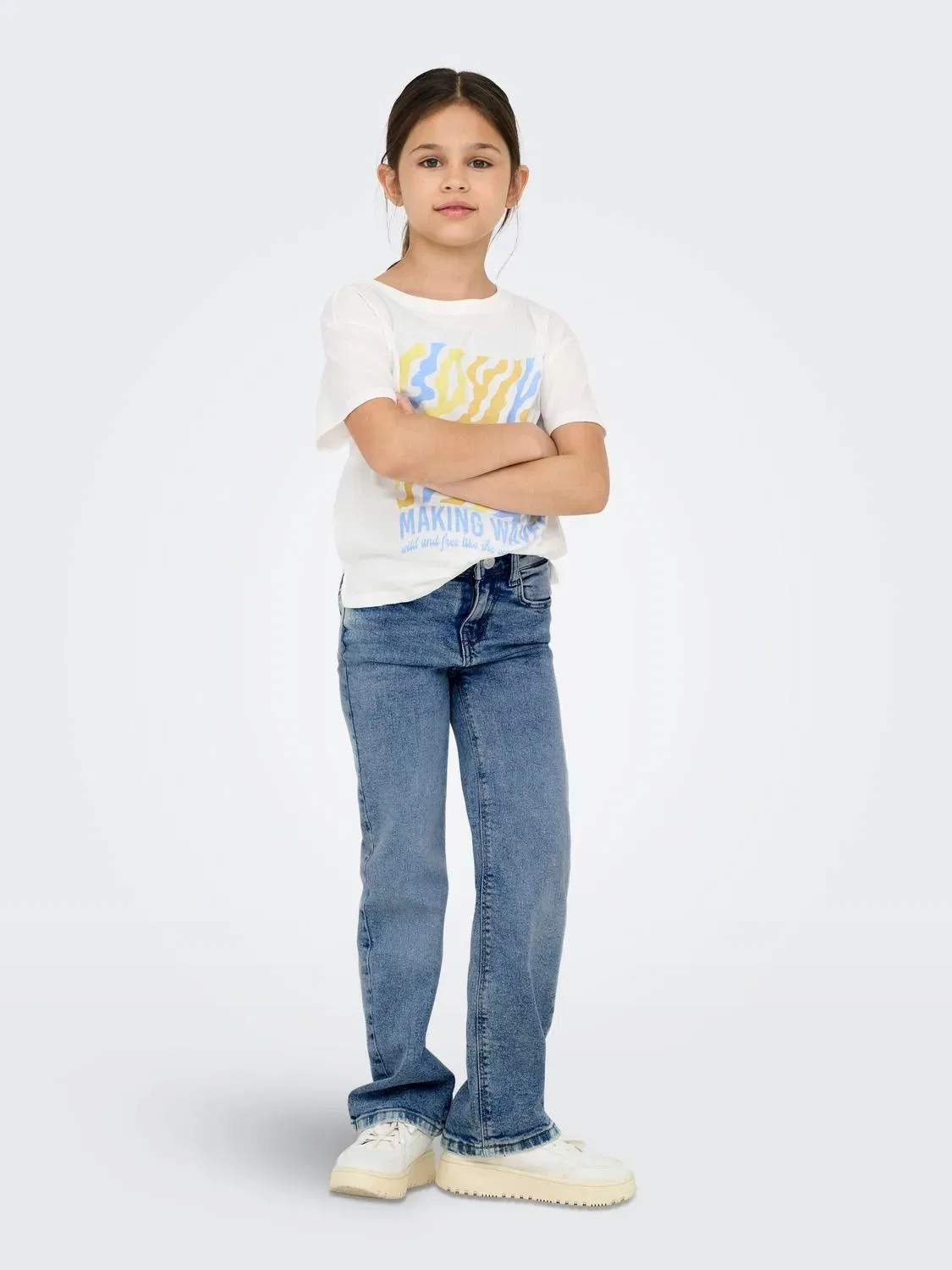 Джинсы широкого кроя Kogjuicy Kids Only, светло-синий — фото 2