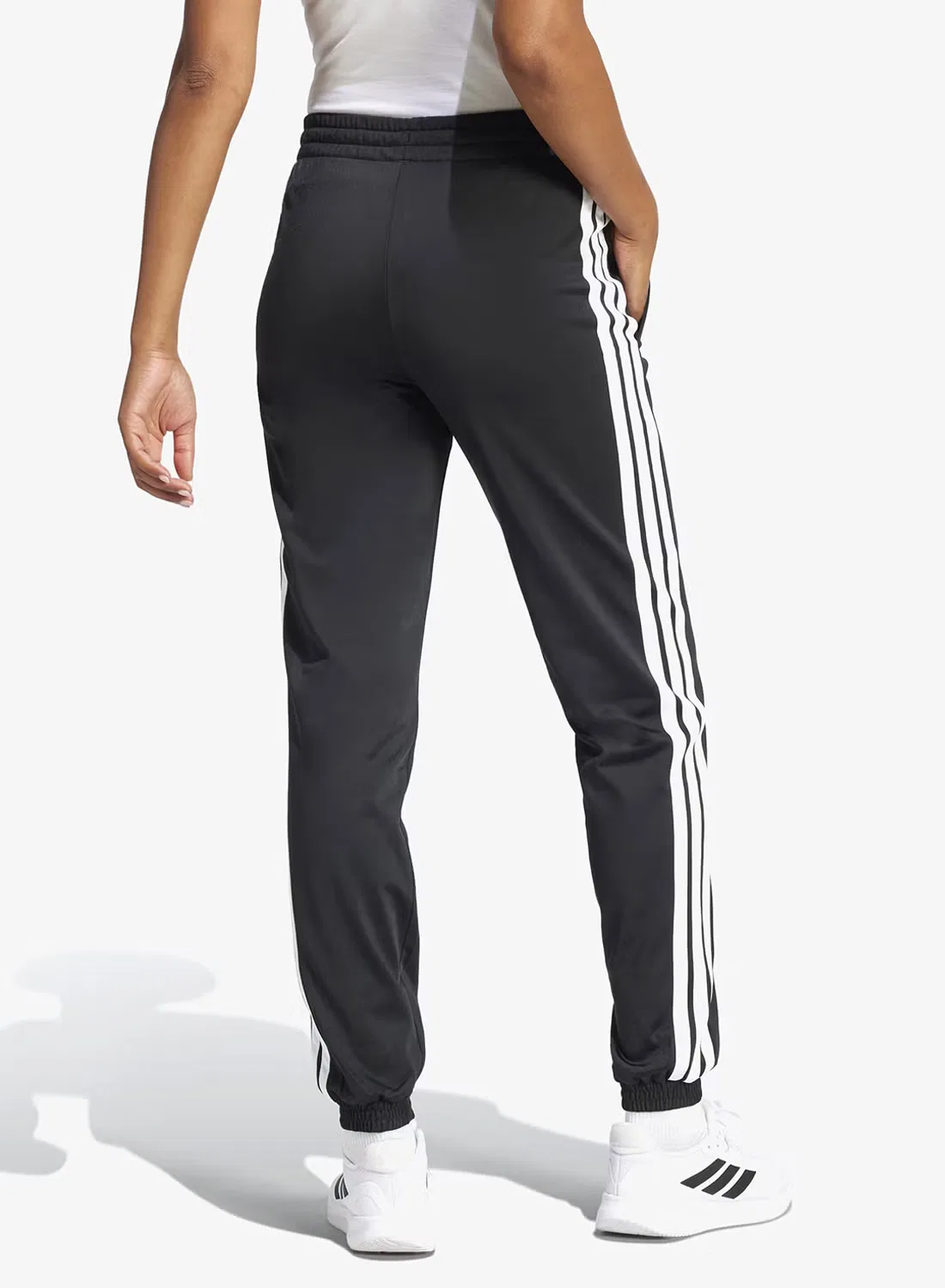 Брюки спортивные с блеском Dayready Adidas, черный — фото 2