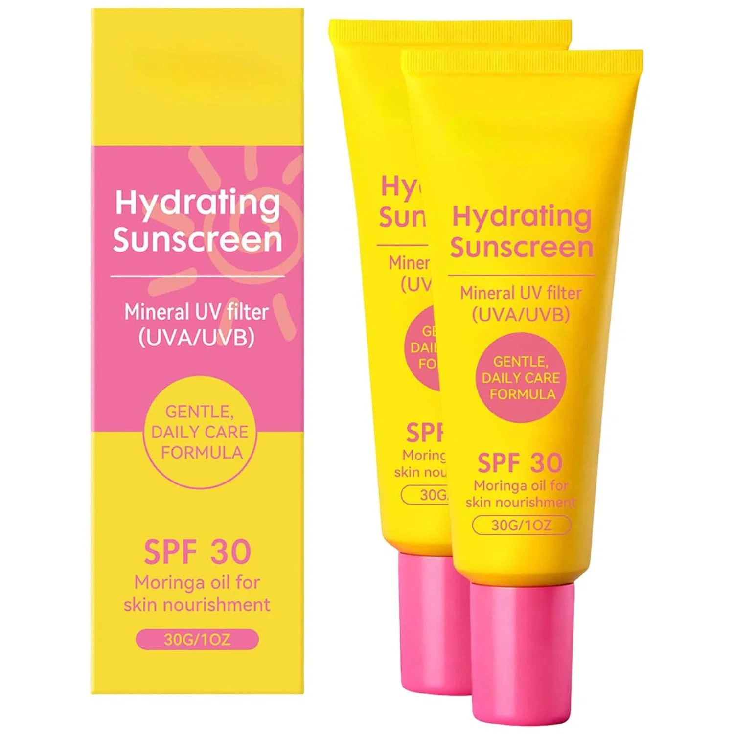 Солнцезащитный крем SPF 30, 30 г, 2 шт Generisch
