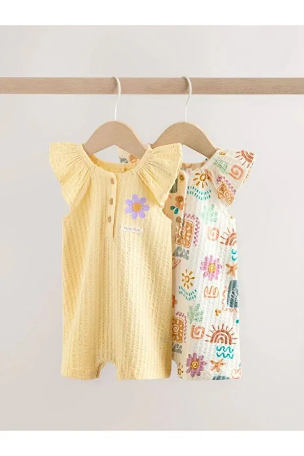 Детский комбинезон-комплект с принтом Basics Next Baby, Multicolor