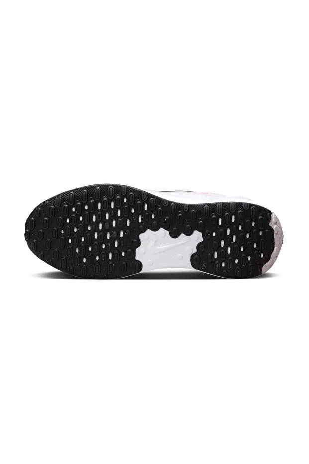 Детские кроссовки для девочек текстильные Revolution 7 gs Nike, Pink Foam/Summit White/White/Black — фото 4