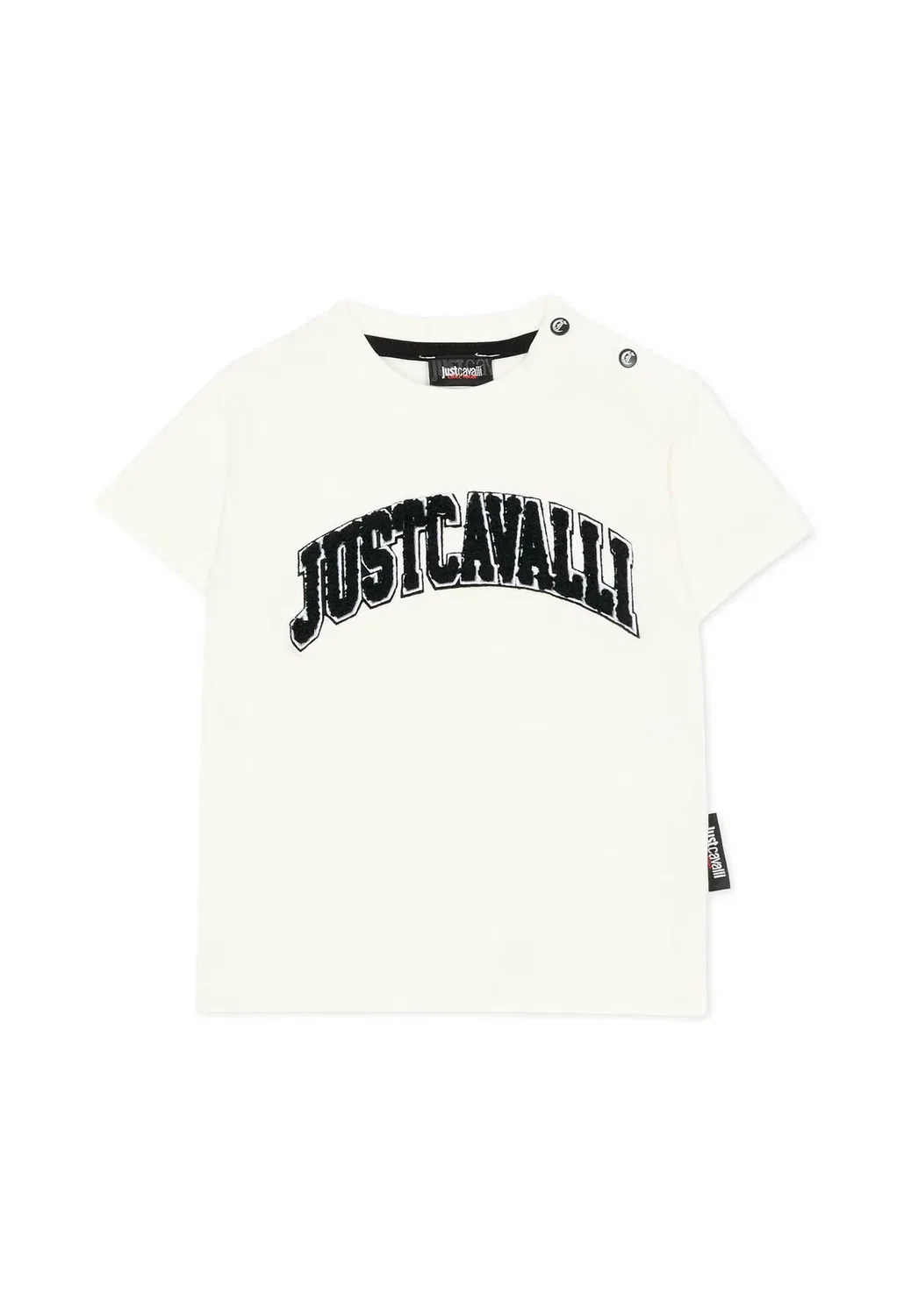 Футболка - футболка с принтом Just Cavalli, Ivory