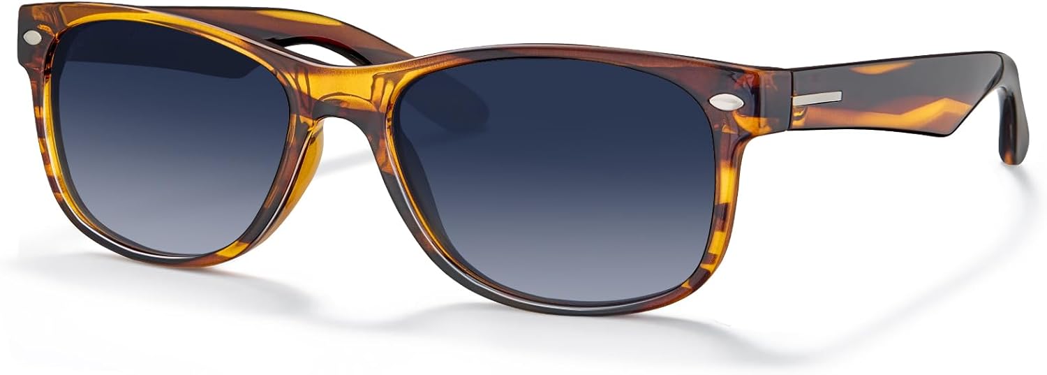 

Поляризованные солнцезащитные очки CARFIA для мужчин и женщин с защитой от УФ-излучения, легкая оправа TR90, спортивные, для активного отдыха и бега, 3-tortoise Frame Blue Lens