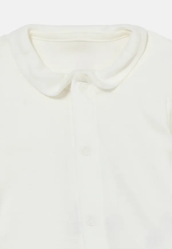 Комплект из боди и шорт с принтом, Ensemble salopette unisex set - basic t-shirt, Petit Bateau, marshmallow, multi-coloured, мультиколор — фото 4