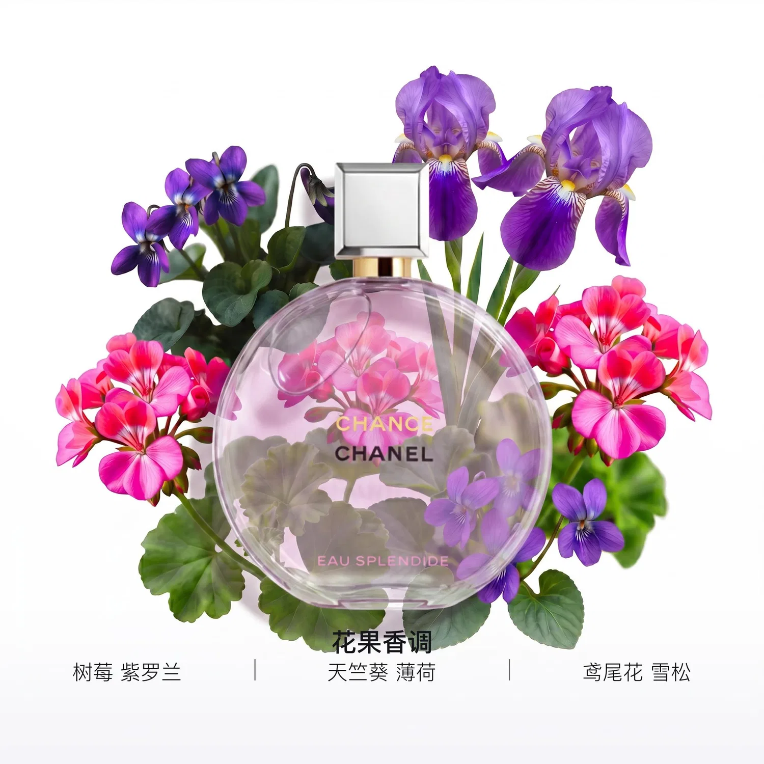 Женские духи EAU SPLENDIDE с цветочно-фруктовым аккордом, 35 мл, CHANEL, Limited Edition Shopping Bag — фото 2