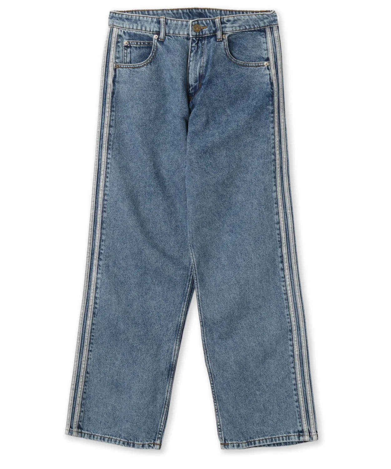 Мужские джинсы прямого кроя Firebird Adicolor Adidas, Light Indigo Blue