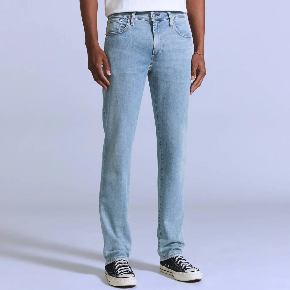 Мужские зауженные джинсы 511 Levi's, Avion - Light Wash — фото 2
