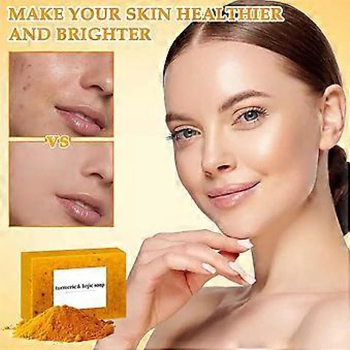 Мыло Turmeric And Kojic Acid, Generisch, 2 шт — фото 2