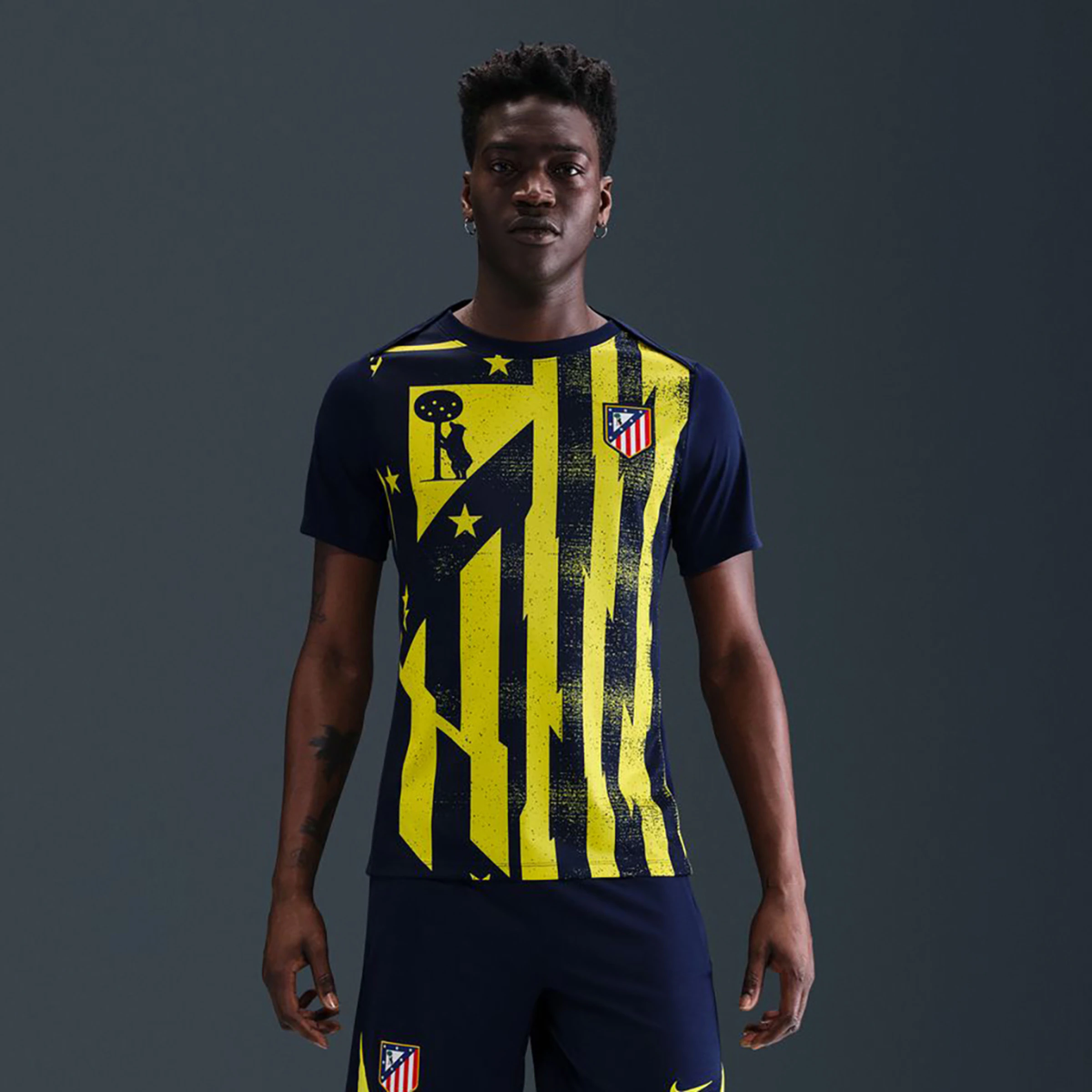 

Футболка мужская Atlético de Madrid 2025-2026 Academy Nike, синий