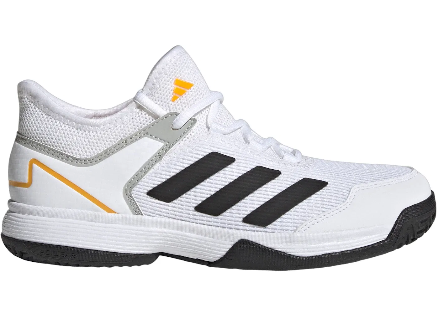 Детские кроссовки для тенниса Adizero Ubersonic 4 Adidas, Cloud White Core Black Solar Gold