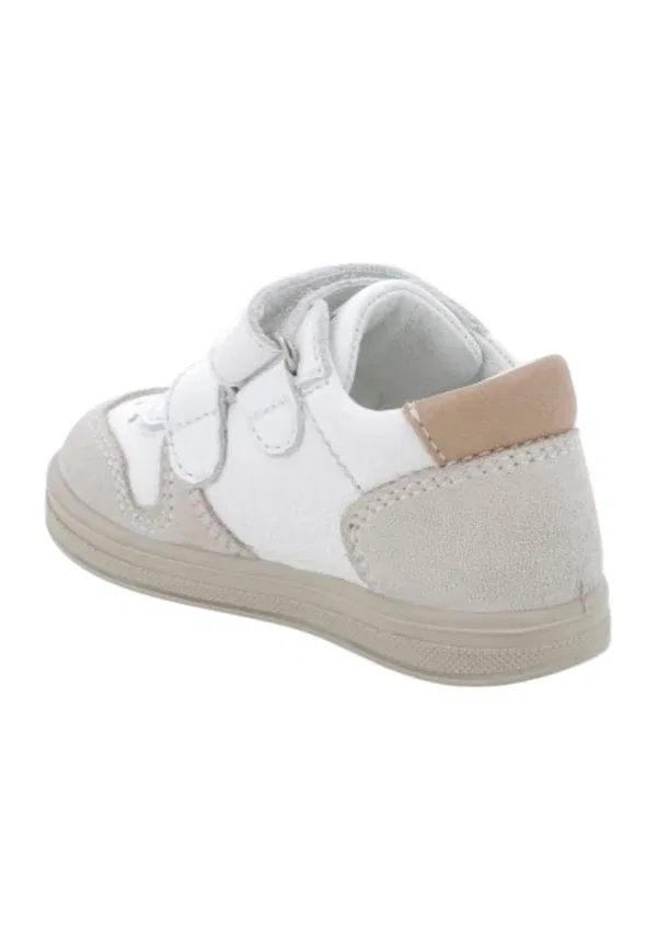 Кроссовки с текстильным верхом Primigi off-white, белый — фото 3
